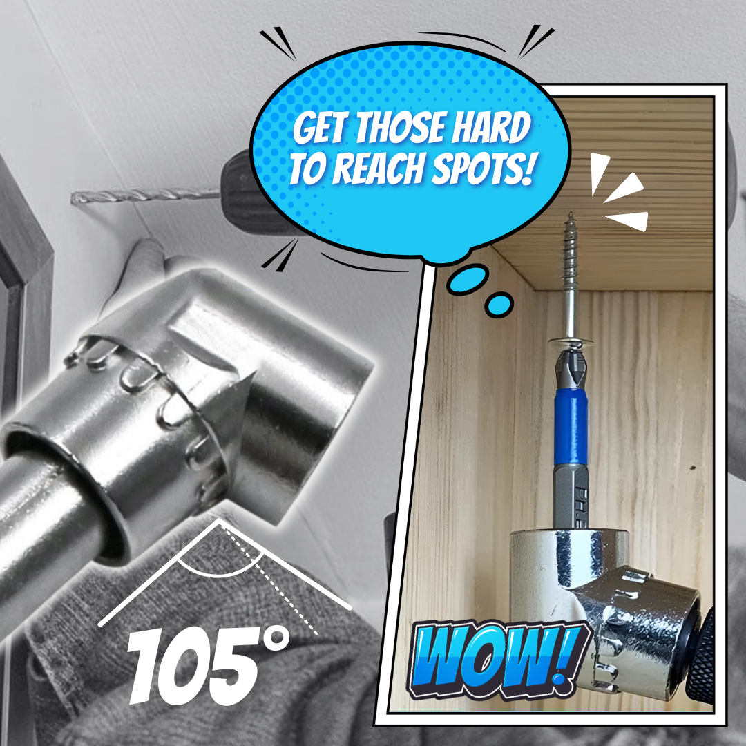 105° Right Angle Drill Adapter