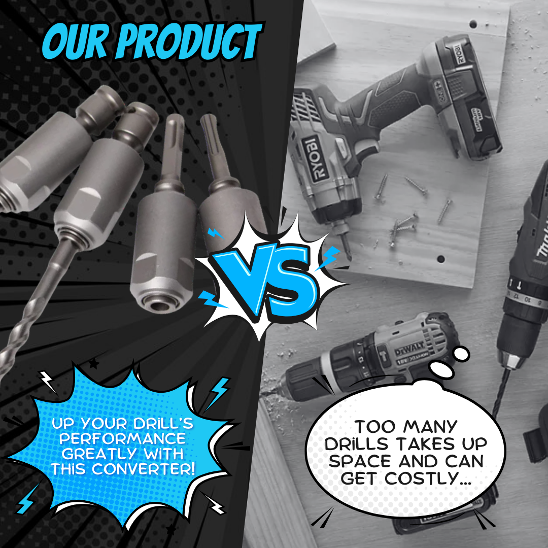 Electric Drill Chuck Converter