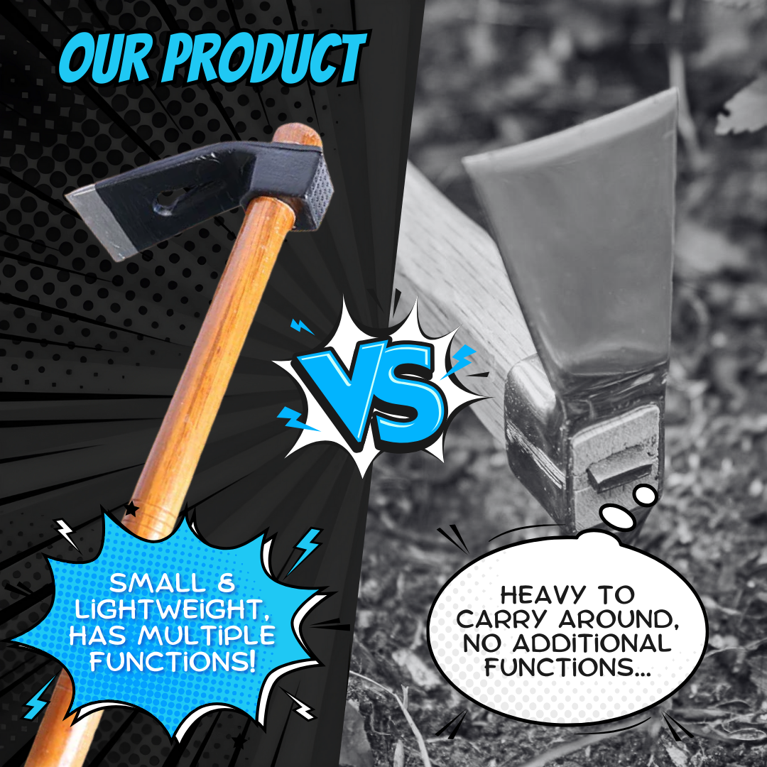 Multipurpose Woodworking Adze