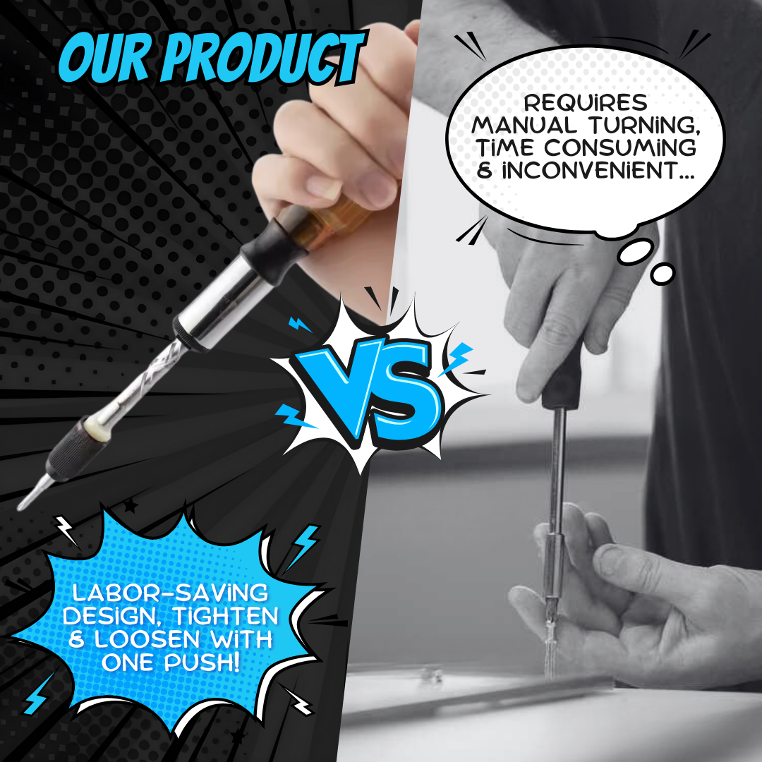 Semi-Automatic Ratchet Screwdriver
