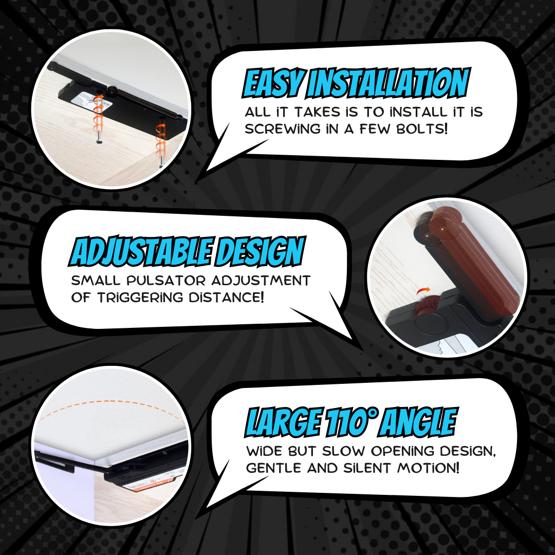 Automatic Push Latch