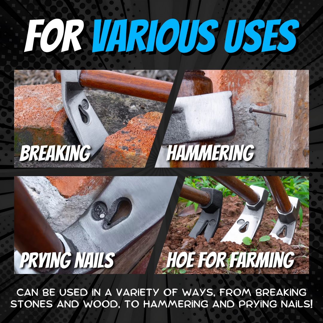 Multipurpose Woodworking Adze