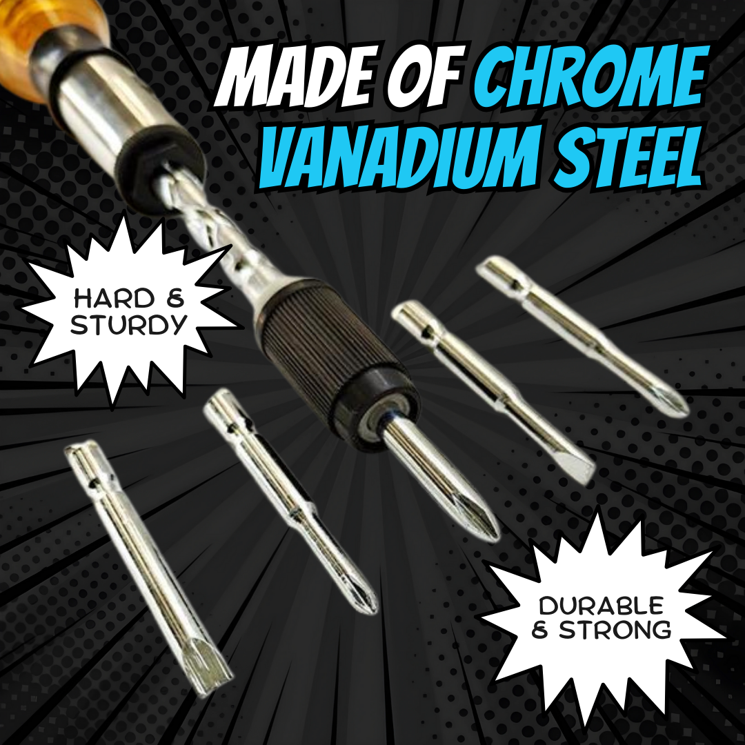 Semi-Automatic Ratchet Screwdriver
