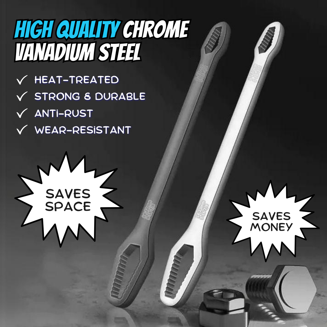 Double-Ended Multifunctional Universal Wrench