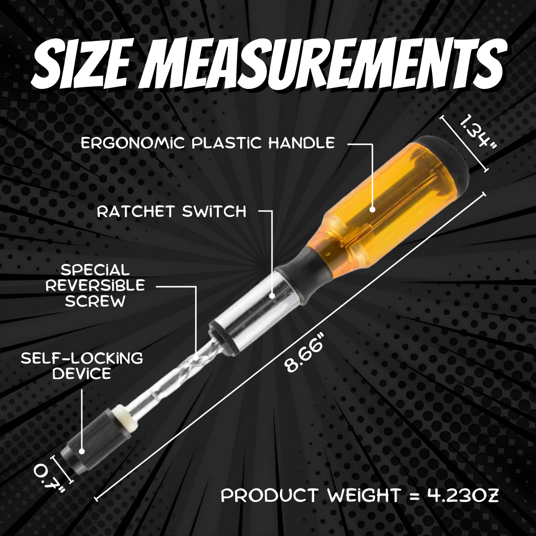 Semi-Automatic Ratchet Screwdriver