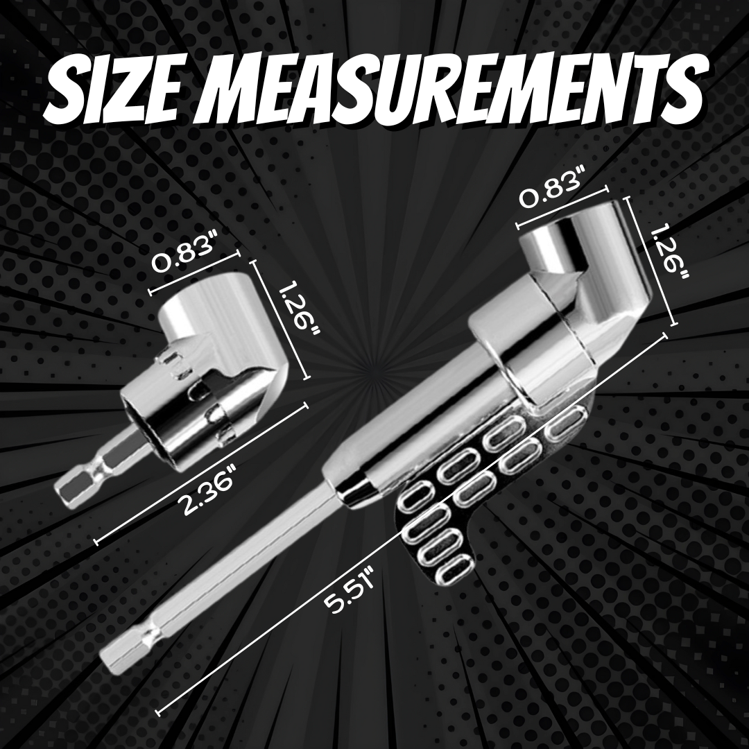 105° Right Angle Drill Adapter