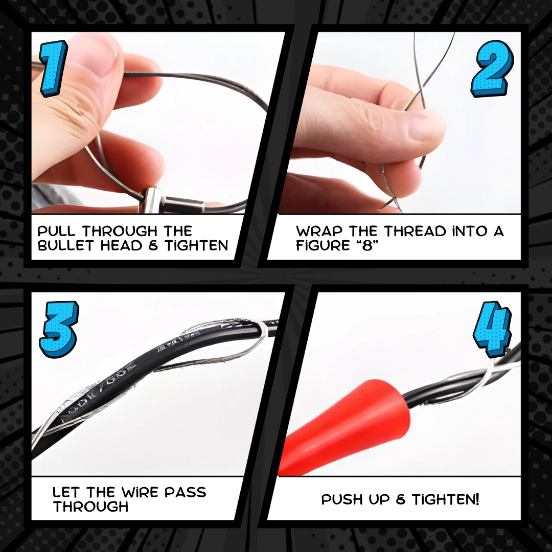 Electrical Spring Wire Threader