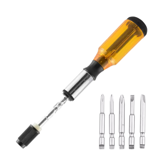 Semi-Automatic Ratchet Screwdriver