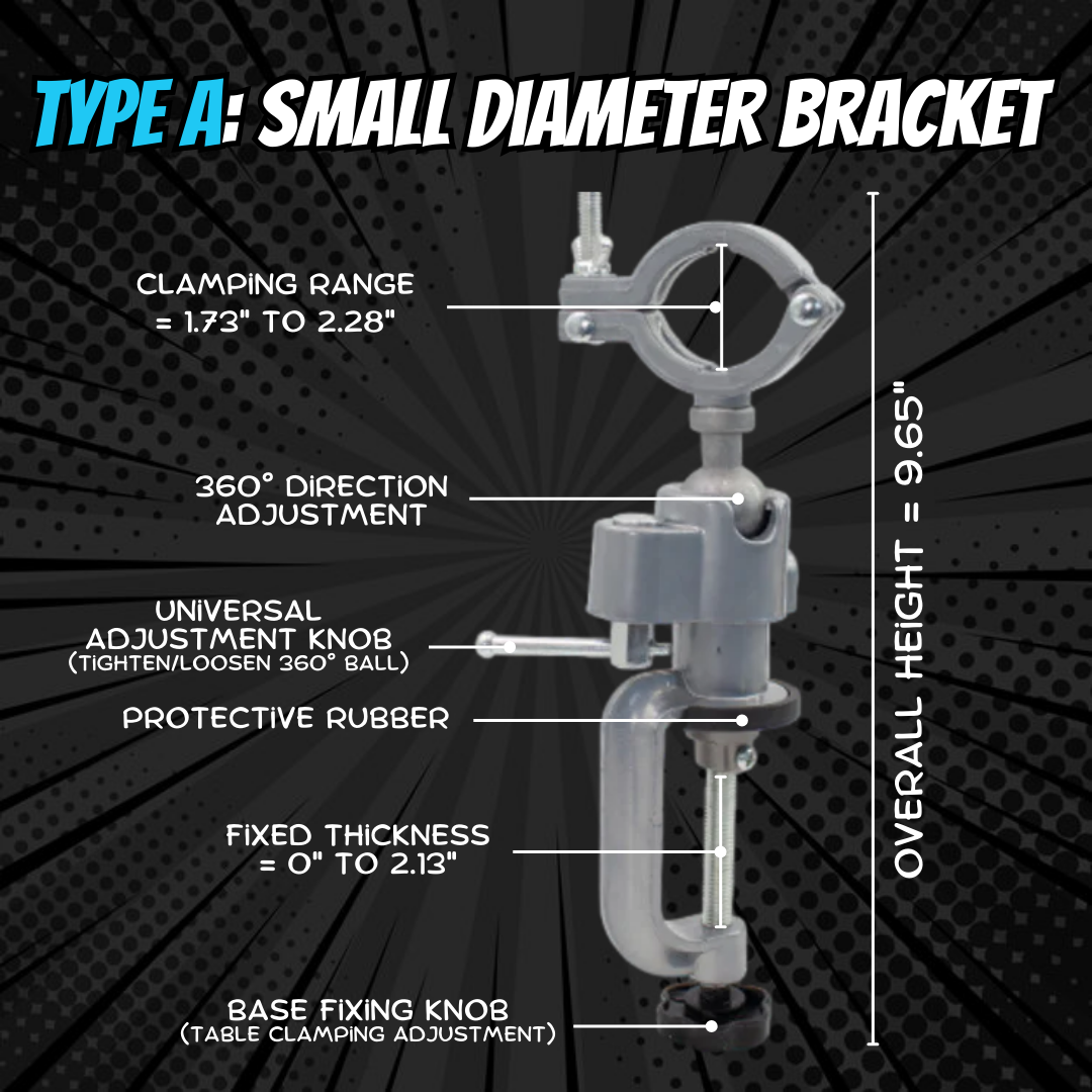 360 Degree Bench Clamp Vise