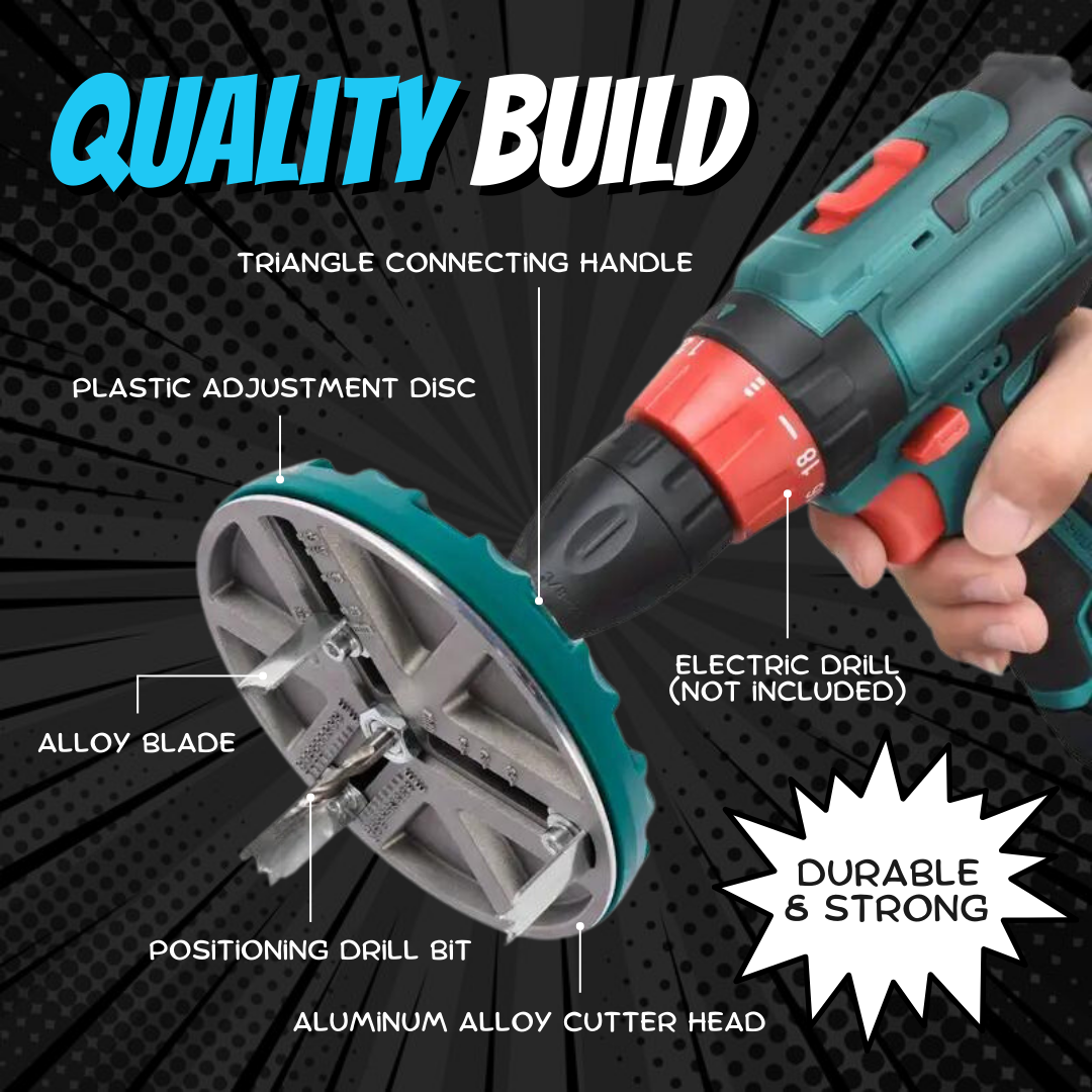 Adjustable Circular Saw Drill