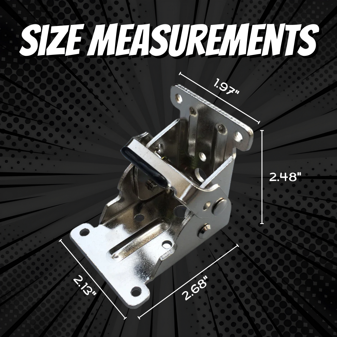 Foldable Self-Locking Hinge