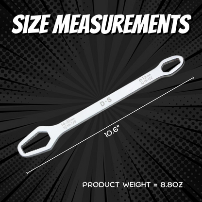 Double-Ended Multifunctional Universal Wrench