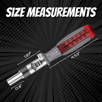 10 in 1 Multi-Angle Ratchet Screwdriver