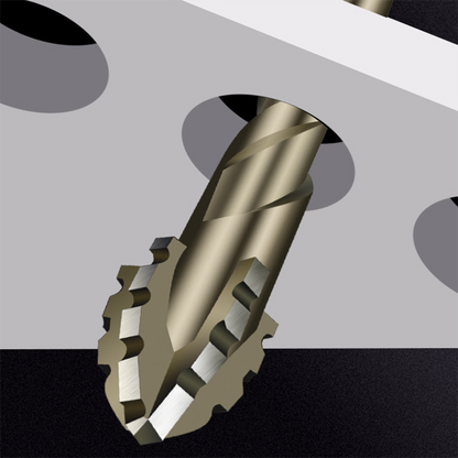 Ragged Tip Drill Bit