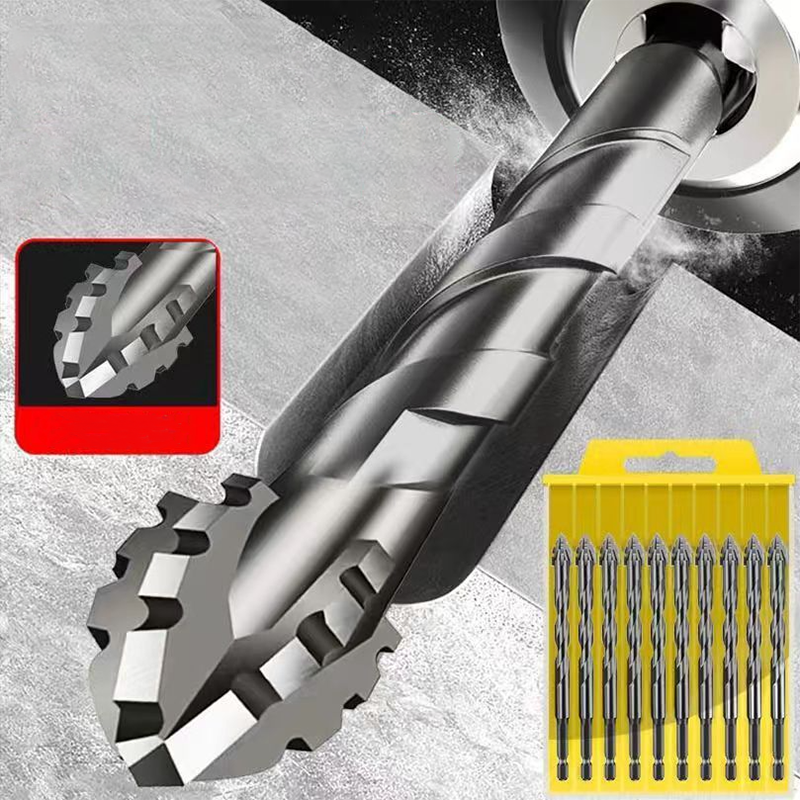 Ragged Tip Drill Bit